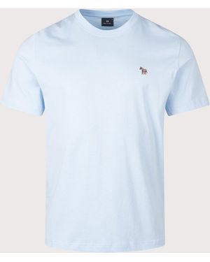 Paul Smith Regular Fit Zebra Logo T-Shirt - Blue