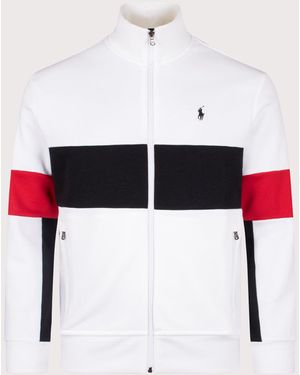 Polo Ralph Lauren Double Knit Track Jacket - White