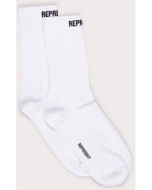 Represent Core Socks - White