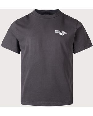 Service Works Pigment Dyed Trademark T-Shirt - Black