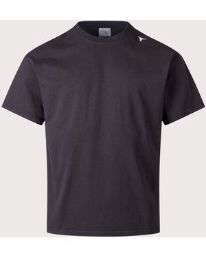 ROA Relaxed Fit Logo T-Shirt - Black