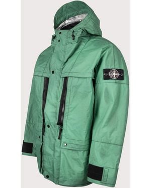 Stone Island Metal Lamina Ripstop Heat Reactive Jacket - Green