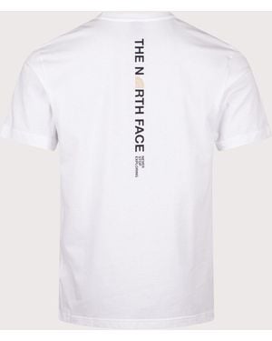 The North Face Vertical Logo T-Shirt - White