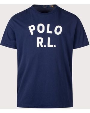 Polo Ralph Lauren Classic Fit Logo Jersey T-Shirt - Blue