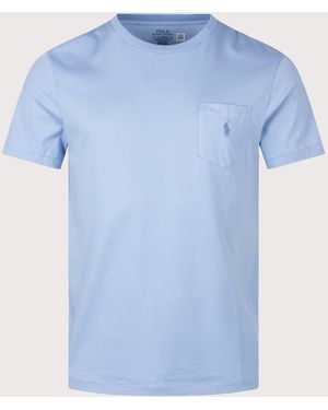 Polo Ralph Lauren Custom Slim Fit Pocket T-Shirt - Blue
