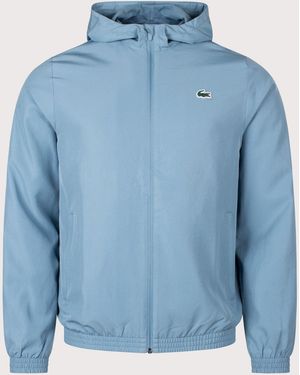 Lacoste Regular Fit Water-Repellent Sport Track Jacket - Blue