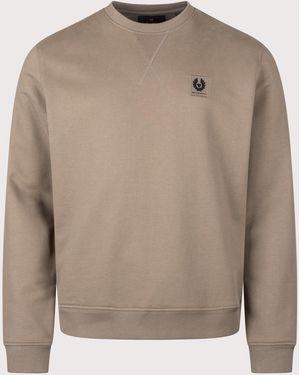 Belstaff Regular Fit Sweatshirt - Natural