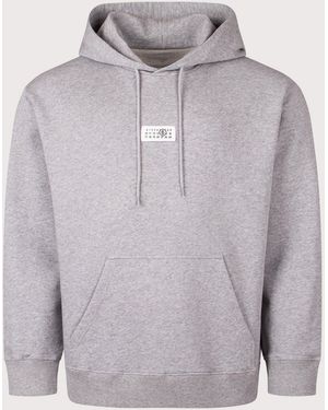 MM6 by Maison Margiela Numeric Hoodie - Grey