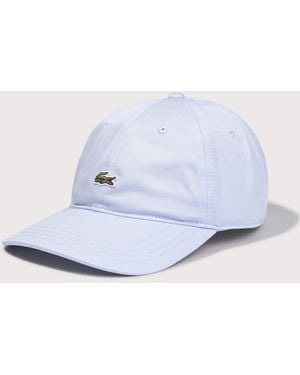 Lacoste Cotton Twill Cap - White