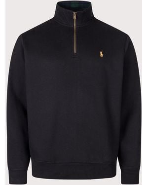Polo Ralph Lauren The Rl Fleece Quarter Zip Sweatshirt - Blue