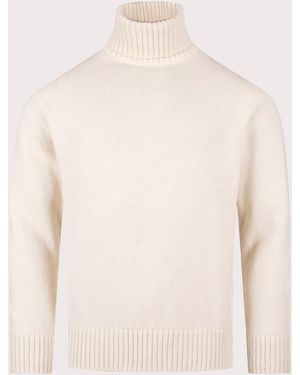 Universal Works Roll Neck Sweatshirt - Natural
