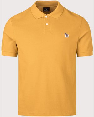 Paul Smith Regular Fit Zebra Polo Shirt - Orange