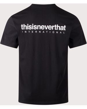 thisisneverthat Intl. Logo T-Shirt - Black