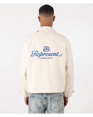 Represent Permanent Vacation Smart Jacket - White