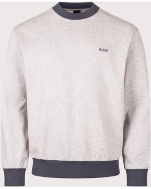 BOSS We Edge Sweatshirt - White