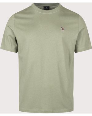 Paul Smith Regular Fit Zebra T-Shirt - Green