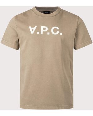 A.P.C. Standard Grand Vpc T-Shirt - Natural
