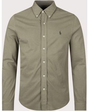 Polo Ralph Lauren Relaxed Fit Featherweight Mesh Shirt - Green