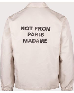 Drole de Monsieur Slogan Jacket - Natural