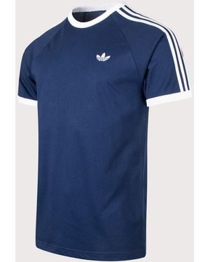 adidas Originals 3 Stripes T-Shirt - Blue