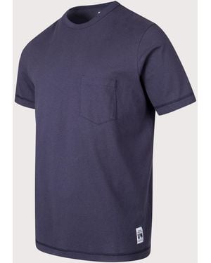 Universal Works Relaxed Fit Core Pocket T-Shirt - Blue