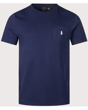 Polo Ralph Lauren Custom Slim Fit Pocket T-Shirt - Blue