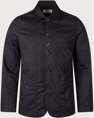 Universal Works Twill Bakers Jacket - Black