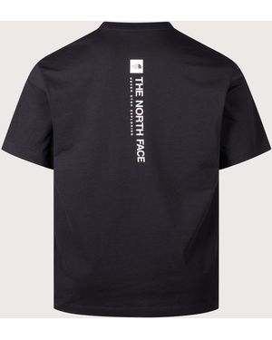 The North Face Regular Fit Vertical Graphic T-Shirt - Black