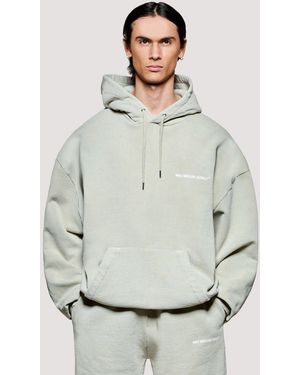 MKI Miyuki-Zoku Box Fit Uniform Hoodie - Grey
