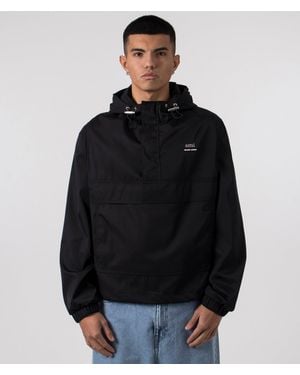 Ami Paris Hooded Alexandre Mattiussi Windbreaker - Black