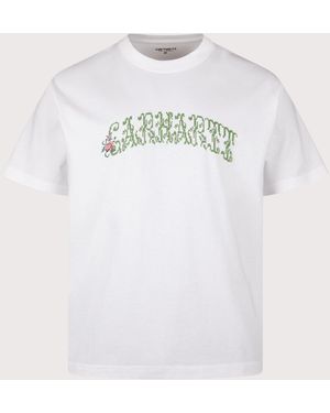 Carhartt Loose Fit Monogram T-Shirt - White
