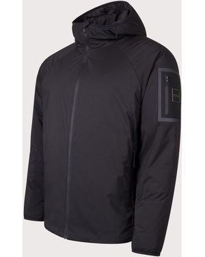 BOSS Regular Fit Lite-X Hooded Jacket - Blue