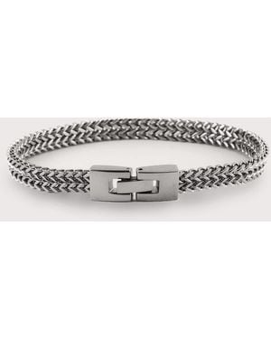 Mysterious Jeweller Stainless Steel Keel Link Bracelet - Metallic