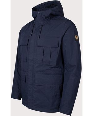 Belstaff Reg Fit Cargo Jacket - Blue