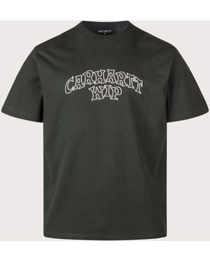Carhartt Loose Fit Limn Script T-Shirt - Black