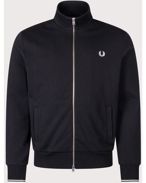 Fred Perry Regular Fit Track Top - Blue