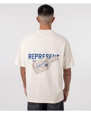 Represent Luggage Tag T-shirt - White