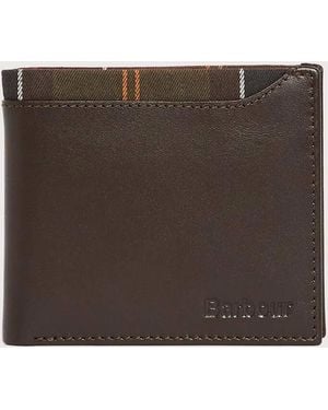 Barbour Brodick Billfold Wallet - Brown