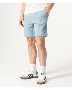 BOSS Regular Fit Sewalk Sweat Shorts - Blue