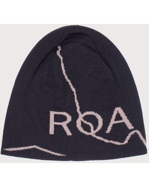 ROA Logo Wool Beanie - Blue