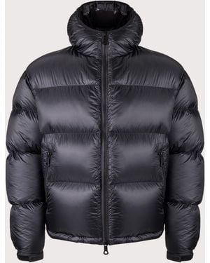MKI Miyuki-Zoku Translucent Hooded Bubble Jacket - Black