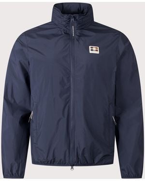 Aquascutum Rlg Badge Windbreaker - Blue