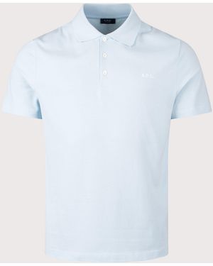 A.P.C. Relaxed Fit Standard Polo Shirt - Blue