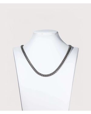Mysterious Jeweller Stainless Steel Cuban Link Chain 6Mm 20&Quot - White