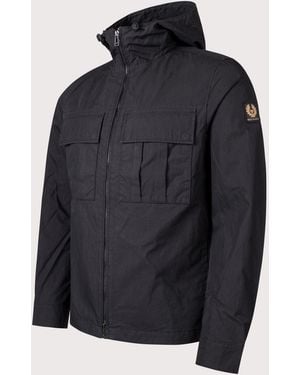 Belstaff Reg Fit Container Overshirt - Blue