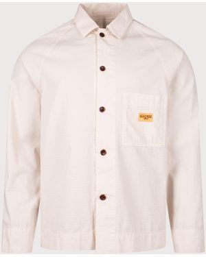 Service Works Ripstop Front Of House Overshirt - Natural
