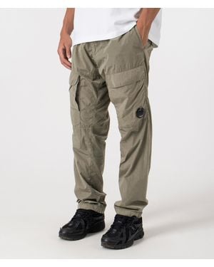 C.P. Company Chrome-R Loose Cargo Trousers - Natural