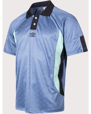 Umbro Relaxed Fit Football Shirt - Blue