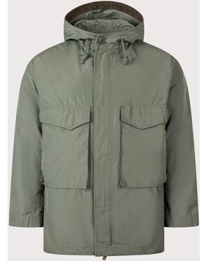 Snow Peak Takibi Ripstop Adjustable Jacket - Green
