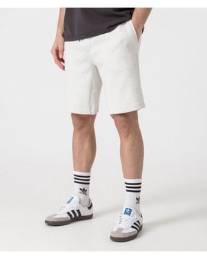 Polo Ralph Lauren Regular Fit Double Knit Athletic Sweat Shorts - White